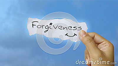 Forgiveness Stock Photo