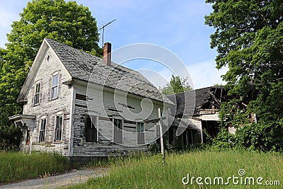 Forgotten Home Stock Photo