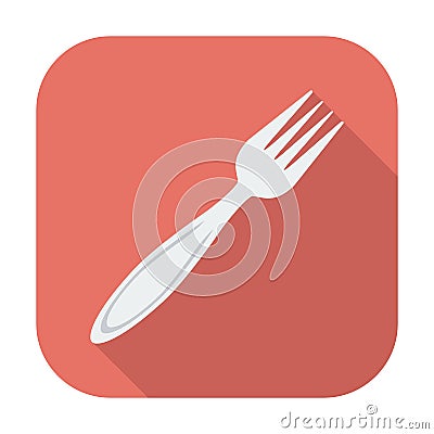 Fork icon Vector Illustration