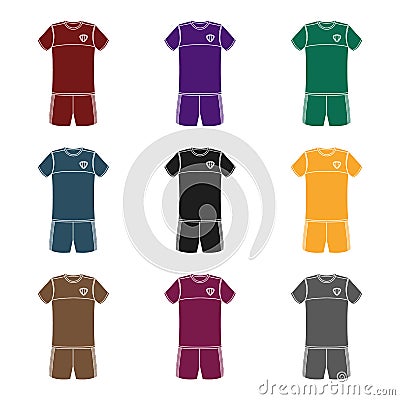 Form of the Belgian football team.The dark Belgian wolf. Belgium single icon in black style vector symbol stock Vector Illustration