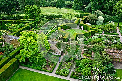 Formal gardens Stock Photo