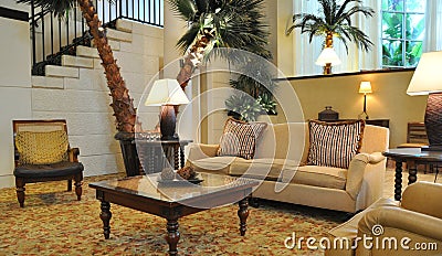 Formal Living Room Stock Photo