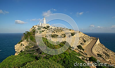 Formentor lighthouse Stock Photo