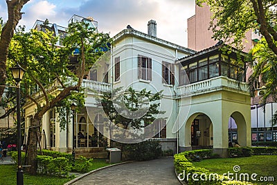 Former American Consulate in Taipei, Taiwan Stock Photo