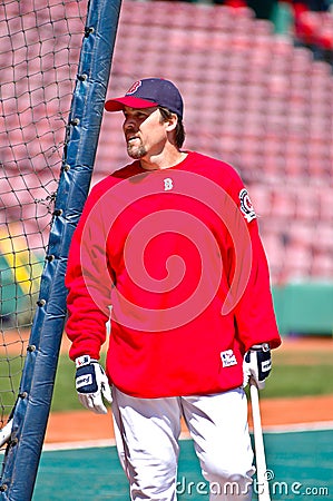 Former Boston Red Sox Bill Mueller Editorial Stock Photo