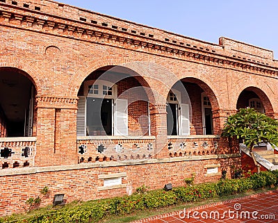 The Former British Consulate in Kaohsiung in Taiwan Stock Photo