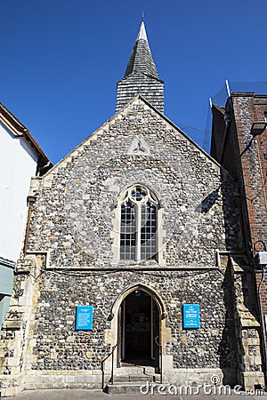 Former Church of Saint Olav in Chichester Stock Photo