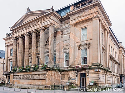 Former Glasgow Sheriff Court and Justice of the Peace Court Editorial Stock Photo