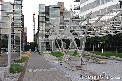 Former Olympic village Editorial Stock Photo