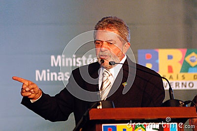 Former president of Brazil Editorial Stock Photo