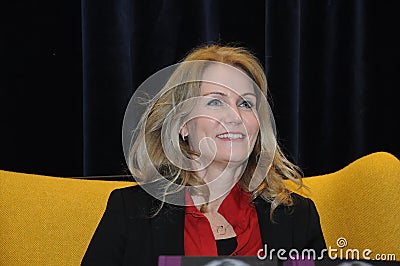 FORMER PRIME MINISTER HELLE THORNING- SCHMIDT Editorial Stock Photo