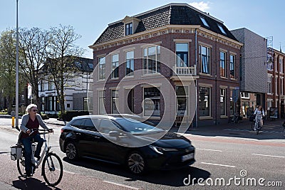 Former residence of the Mondriaan family, where the famous painter Piet Mondrian grew up Editorial Stock Photo