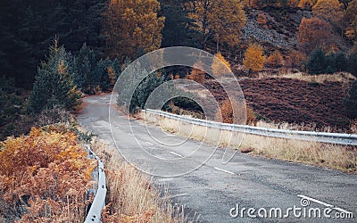 Former A9 road, Slochd, Cairngorms Stock Photo