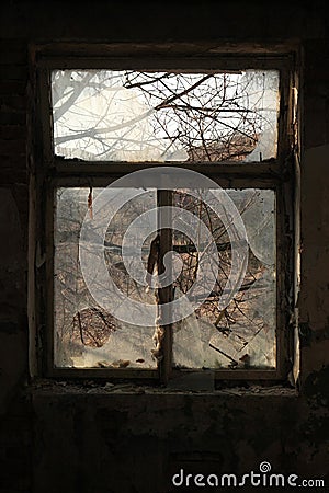 Former Soviet military base in Milovice, Czech Republic. Stock Photo