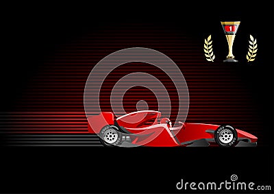 Formula 1 Vector Illustration