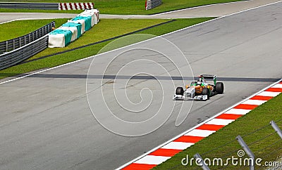 Formula 1, Adrian Sutil, team Force India Editorial Stock Photo