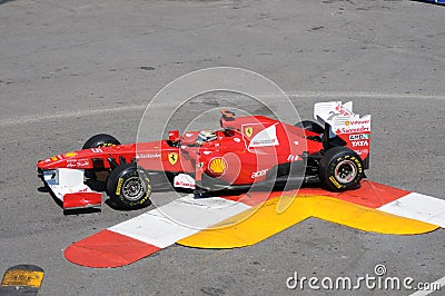 Formula 1 Monaco Grand Prix Alonso Editorial Stock Photo