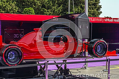 Formula 1, Grand Prix of Europe, Baku 2016 Editorial Stock Photo