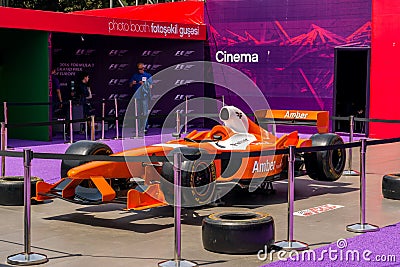 Formula 1, Grand Prix of Europe, Baku 2016 Editorial Stock Photo