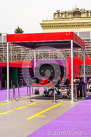 Formula 1, Grand Prix of Europe, Baku 2016 Editorial Stock Photo
