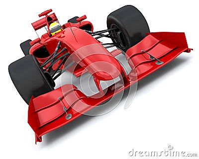 Formula one car Stock Photo