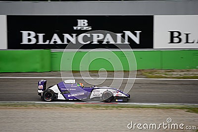 Formula Renault 2.0 car race at Monza Editorial Stock Photo