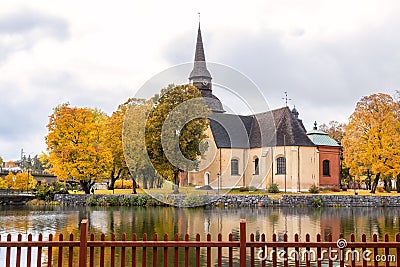 Fors church in Eskilstuna, Sweden Editorial Stock Photo