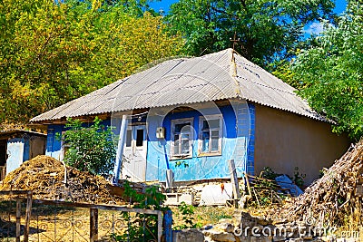 Forsake rustic house Stock Photo