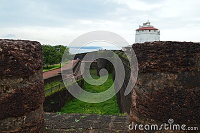 Fort Aguda, Goa Stock Photo