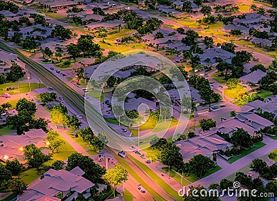 Fort Bend Houston neighborhood in Houston, Texas USA. Stock Photo