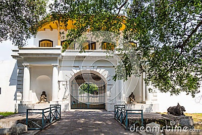 Fort Benteng Vastenburg in Solo, Central Java, Indonesia Stock Photo