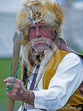 Fort Bridger Rendezvous 2014 Editorial Stock Photo