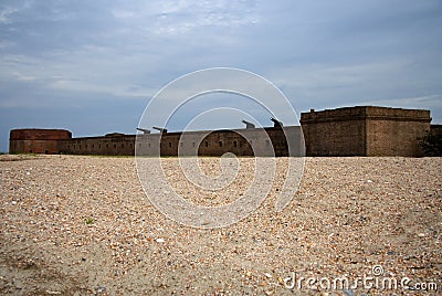 Fort Clinch State Park Stock Photo