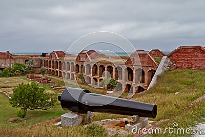 Fort at Dry Tortugas Stock Photo