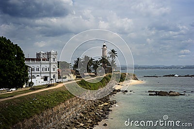 Fort in Galle Stock Photo