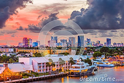 Fort Lauderdale Florida Stock Photo