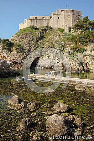 Fort Lovrijenac. Dubrovnik. Croatia Stock Photo