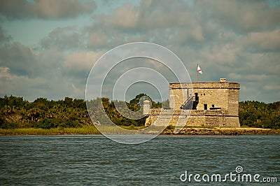 Fort Matanzas Stock Photo