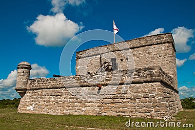 Fort Matanzas Stock Photo