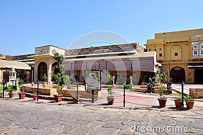 Fort Nakhargar in India Jaipur the historical museum Editorial Stock Photo