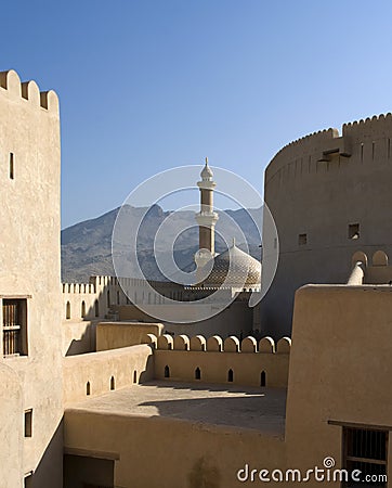 Fort of Nizwa, Oman Stock Photo
