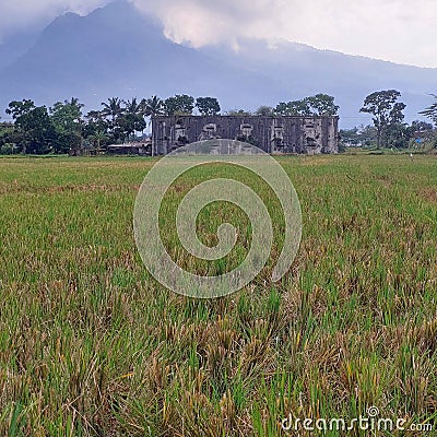 Fort Pendem Ambarawa or Fort Willem I, a Dutch heritage in Ambarawa, Central Java. built in 1834 - 1845 Stock Photo