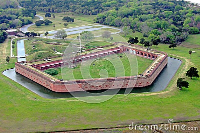 Fort Pulaski Stock Photo