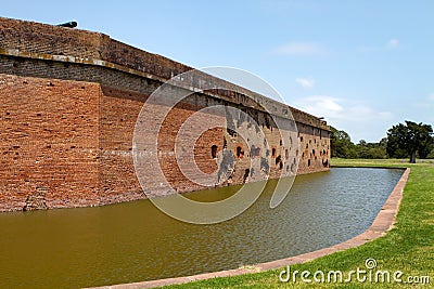 Fort Pulaski National Monument Stock Photo