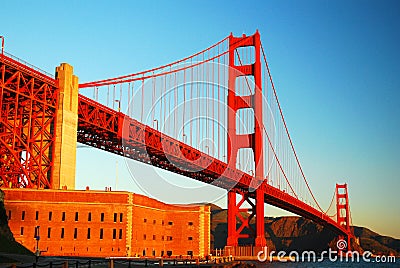 Fort Ross at the Golden Gate Editorial Stock Photo