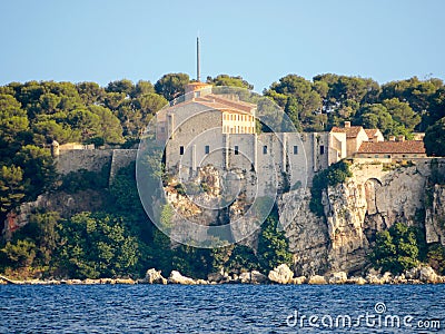 Fort Royal Sainte-Marguerite Stock Photo