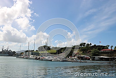 Fort Saint Louis Martinique, France Editorial Stock Photo