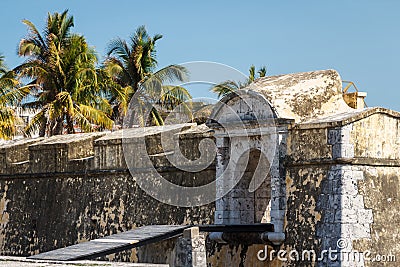 Fort San Juan de Ulua in Veracruz city Stock Photo