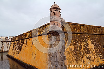 Fort San Juan de Ulua in Veracruz port, mexico II Editorial Stock Photo