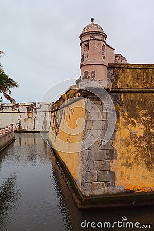 Fort San Juan de Ulua in Veracruz port, mexico III Editorial Stock Photo
